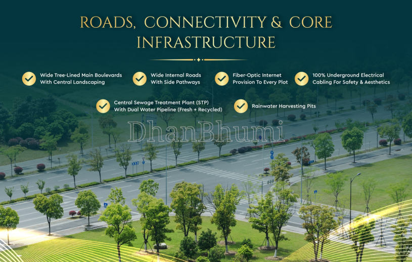 BHK ,Luxury Integrated Residential Plotted Township | Dhanbhumi