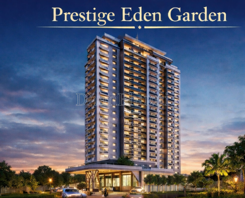 3BHK ,Prestige Eden Garden | Dhanbhumi